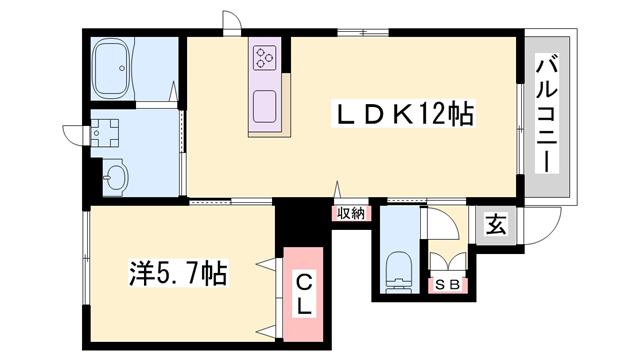 ハートフルヒルズ赤岸の物件間取画像