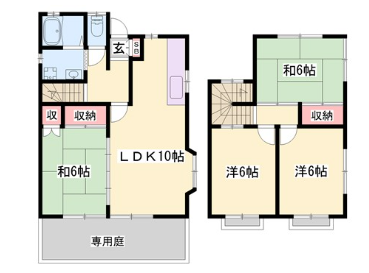 物件間取画像