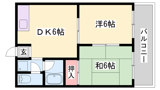 物件間取画像
