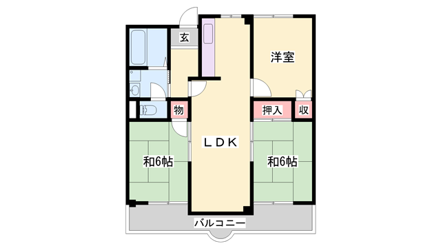 物件間取画像