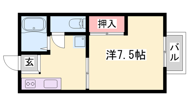 物件間取画像