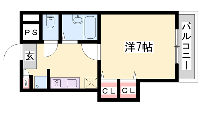 物件間取画像