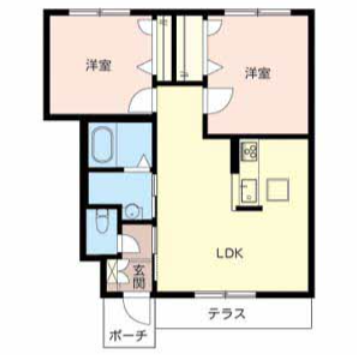 物件間取画像