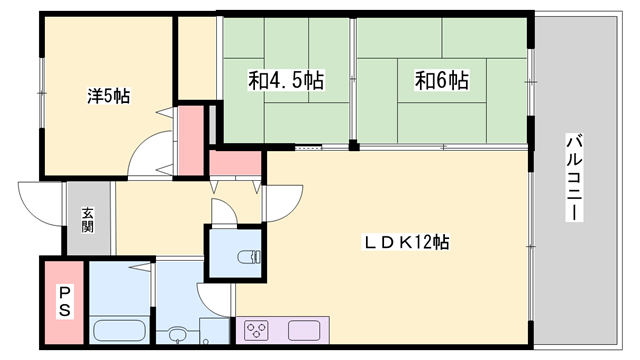 物件間取画像