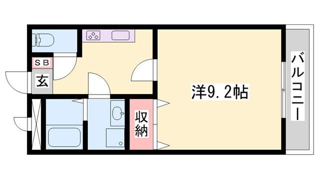 物件間取画像