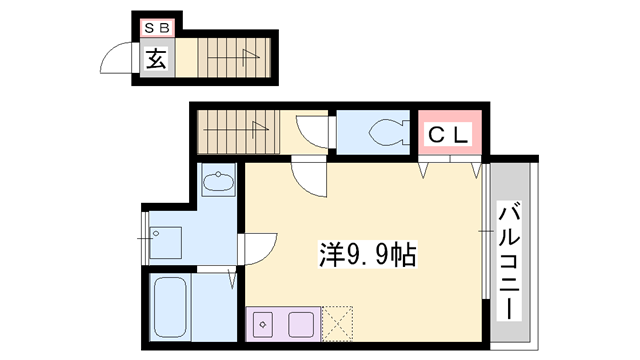 物件間取画像