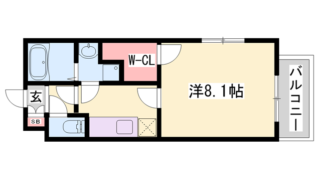 物件間取画像