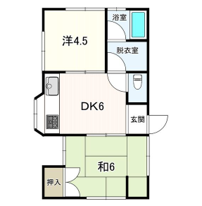 物件間取画像