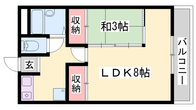 物件間取画像