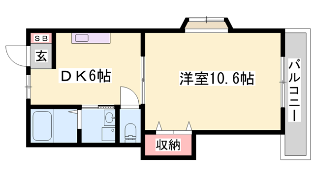 物件間取画像