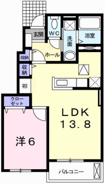 物件間取画像