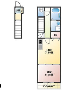 物件間取画像