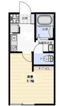 物件間取画像