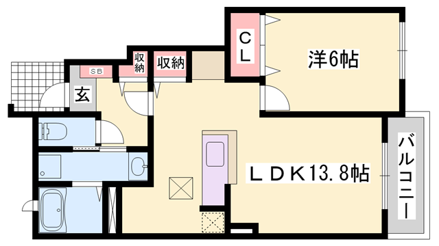 メゾン ド リーヴの物件間取画像