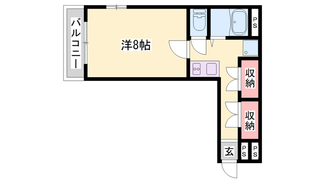 物件間取画像