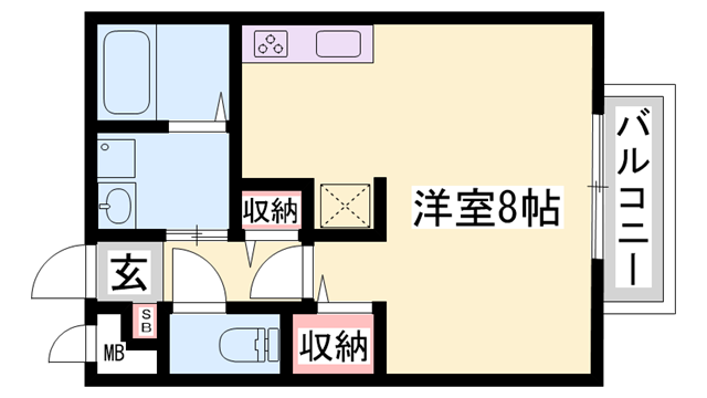 物件間取画像