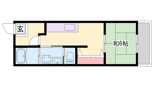 物件間取画像