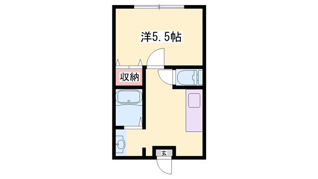 物件間取画像