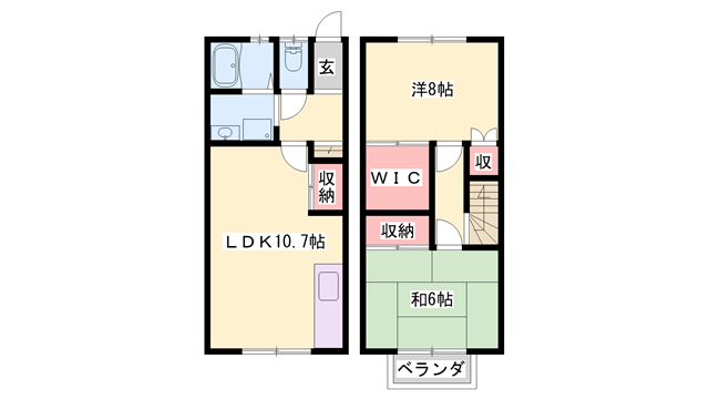 物件間取画像