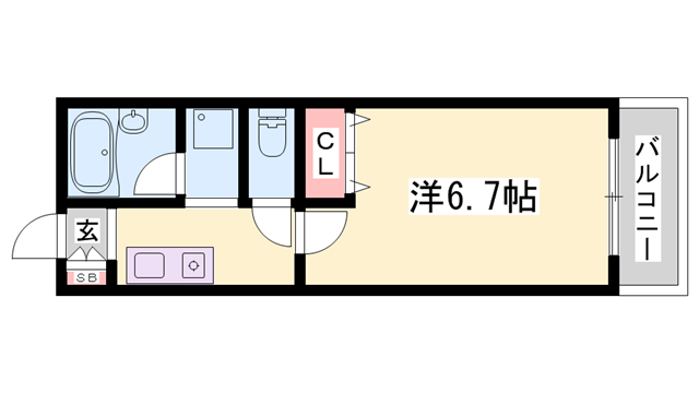 物件間取画像