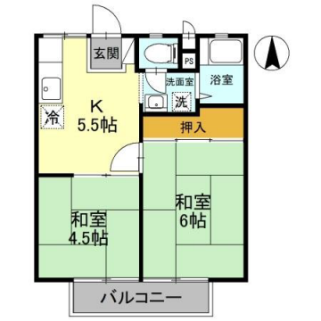 物件間取画像