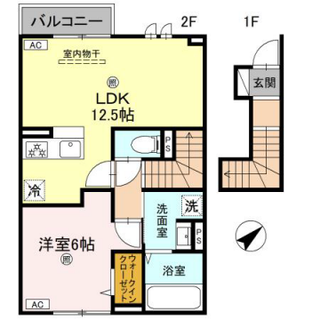 物件間取画像