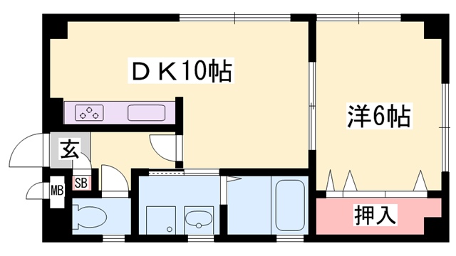物件間取画像
