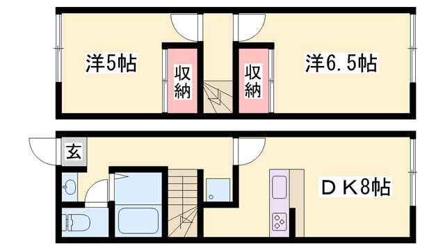 物件間取画像