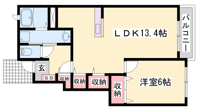 物件間取画像