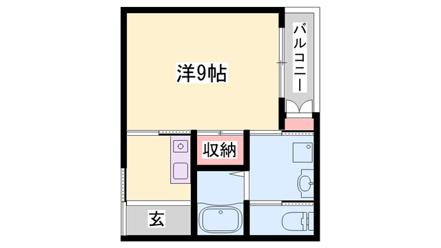 物件間取画像