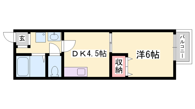 アーバンコスモの物件間取画像