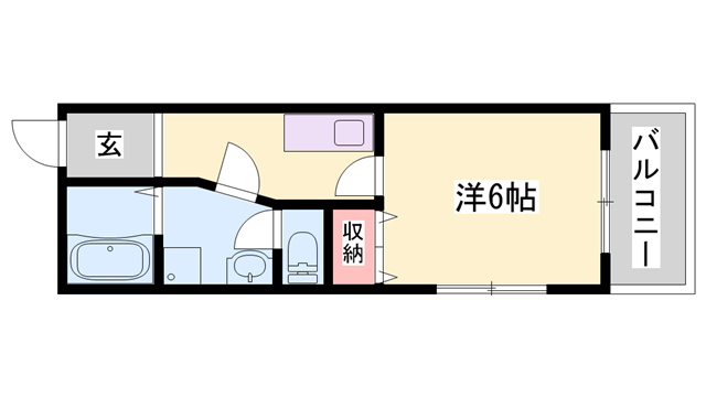 物件間取画像