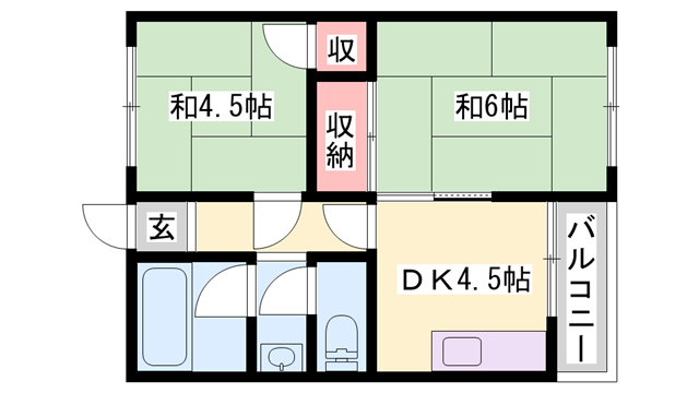 物件間取画像