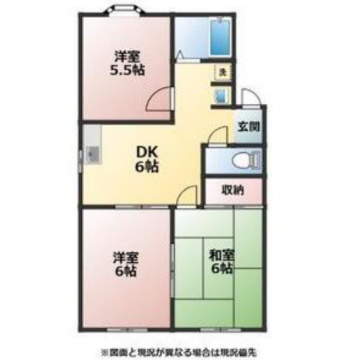 物件間取画像