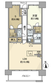 物件間取画像