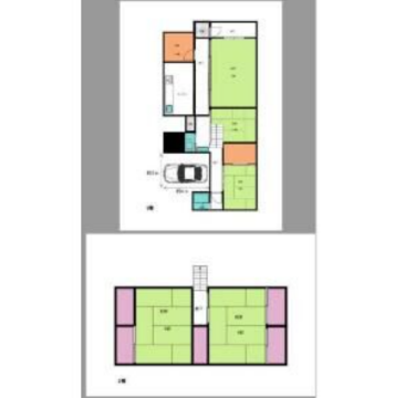 姫路市網干区浜田戸建の物件間取画像