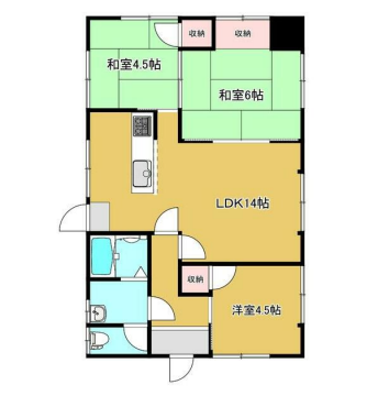 物件間取画像