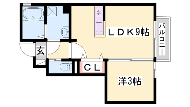 物件間取画像