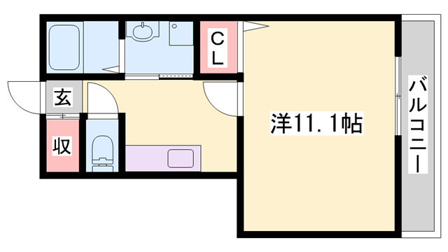 物件間取画像