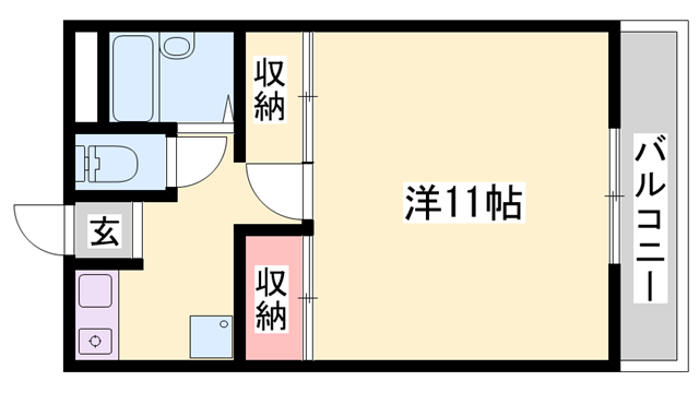 物件間取画像