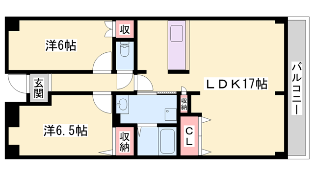 物件間取画像