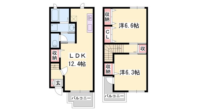 物件間取画像