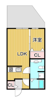 ジュネスコートの物件間取画像