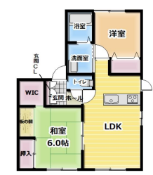 物件間取画像