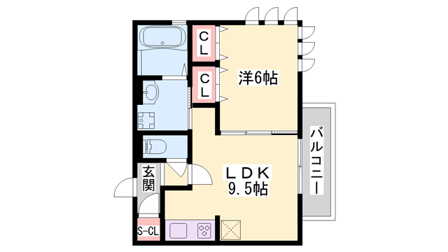 物件間取画像