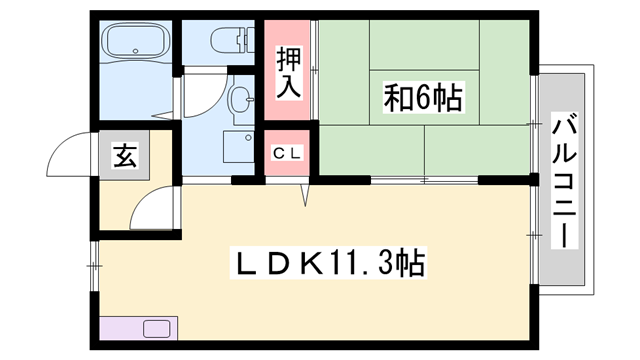物件間取画像