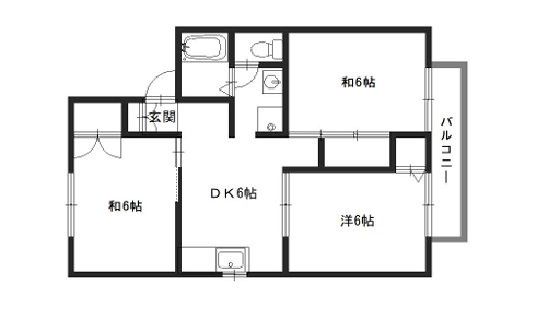 物件間取画像