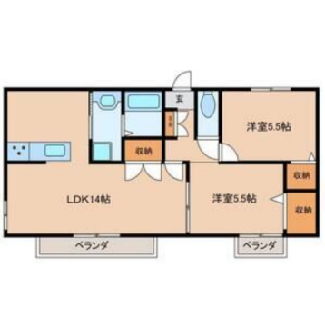 物件間取画像