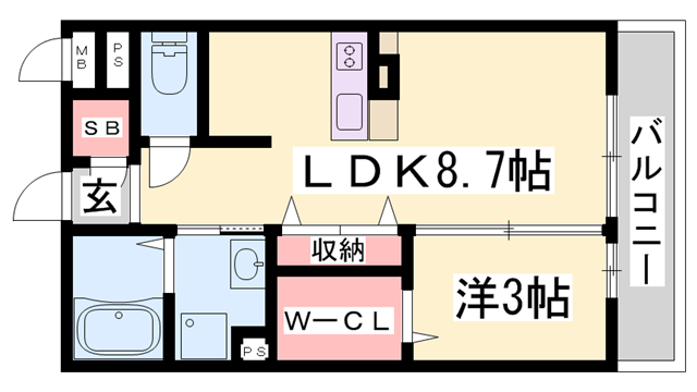 物件間取画像