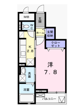 フィレールデュトラジャⅦの物件間取画像